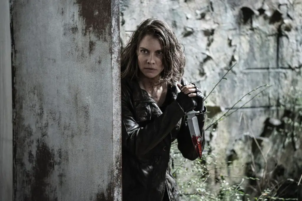 Maggie em imagem da 11ª tmporada de The Walking Dead