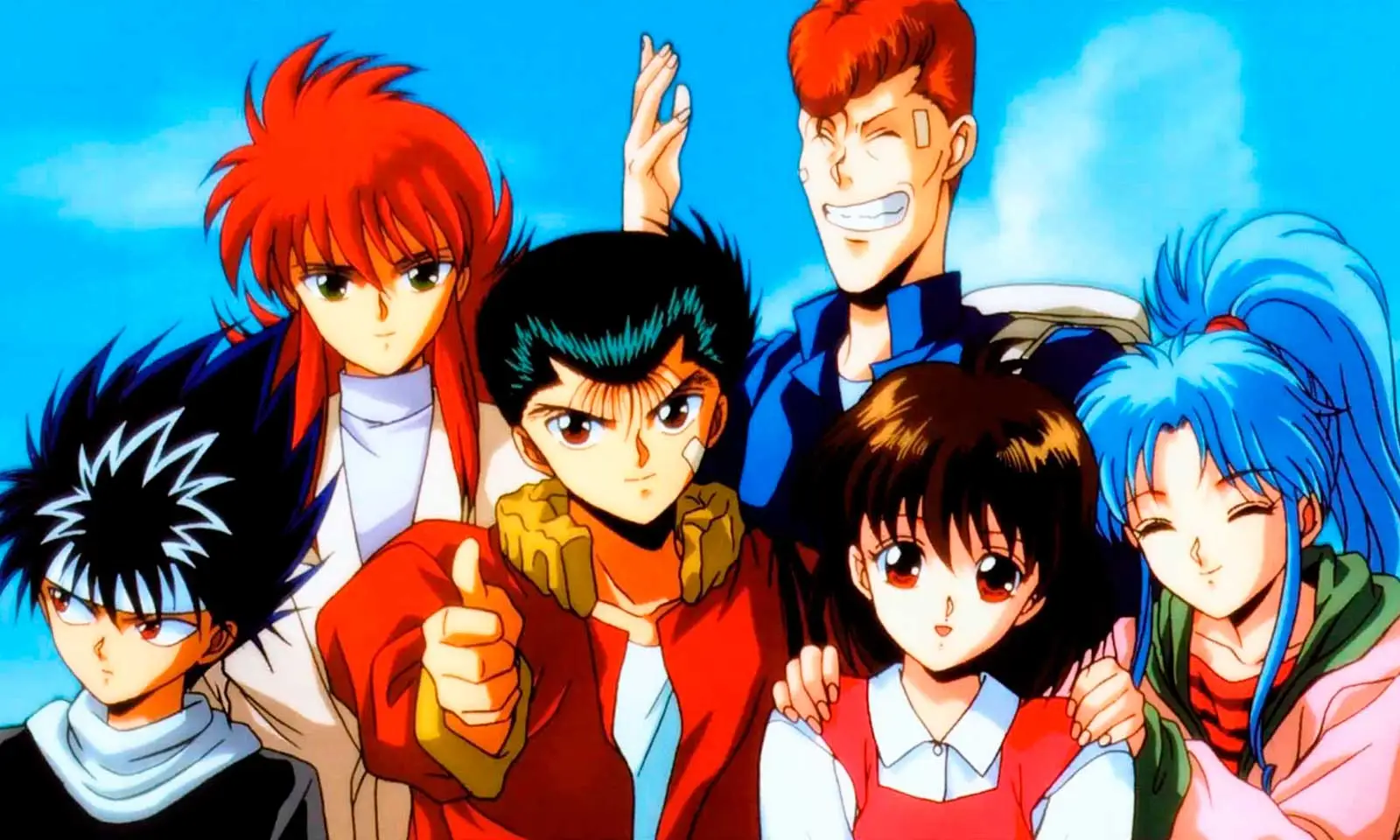 Yu Yu Hakusho imagem promocional do anime