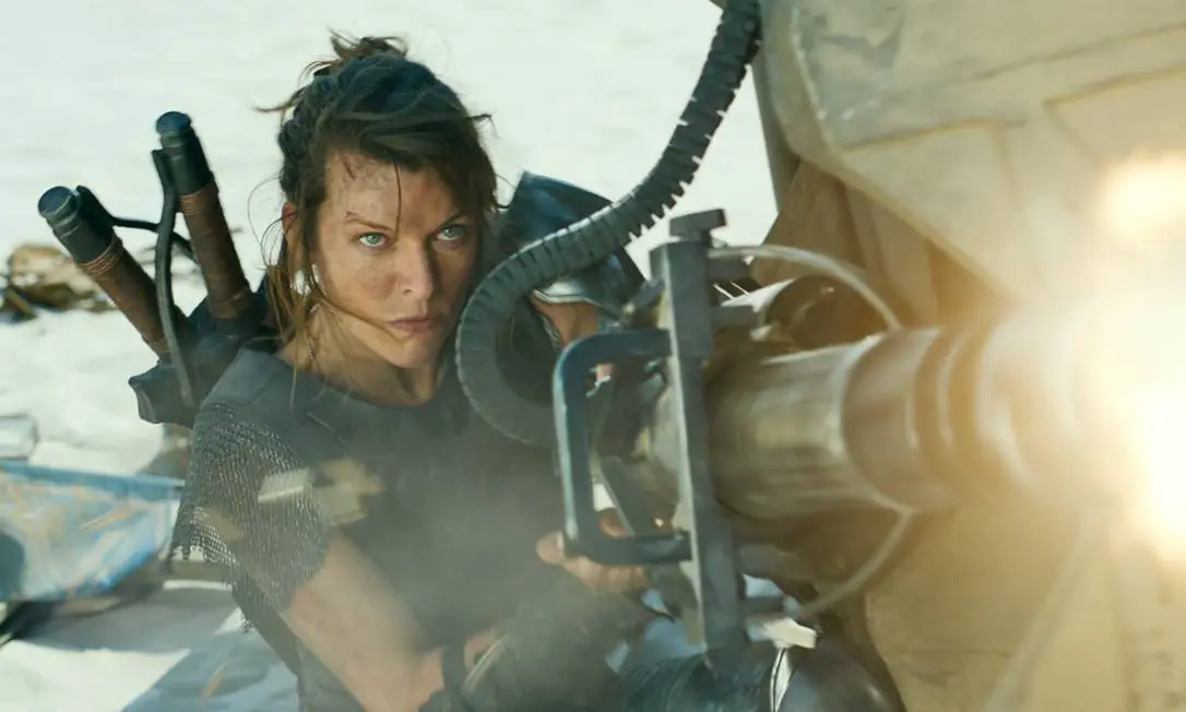Monster Hunter imagem oficial do filme com Milla Jovovich