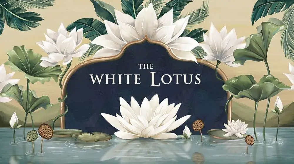 The White lotus logo oficial