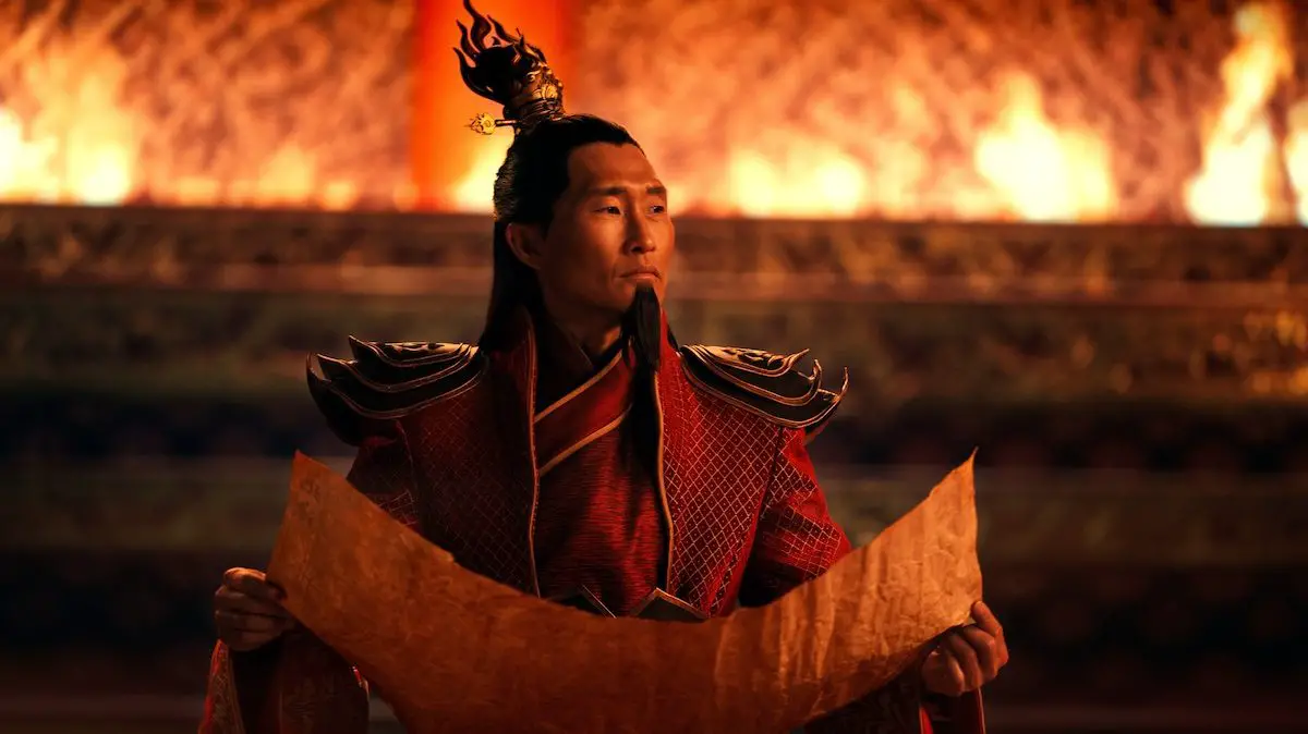 Daniel Dae Kim como o Senhor do Fogo Ozai