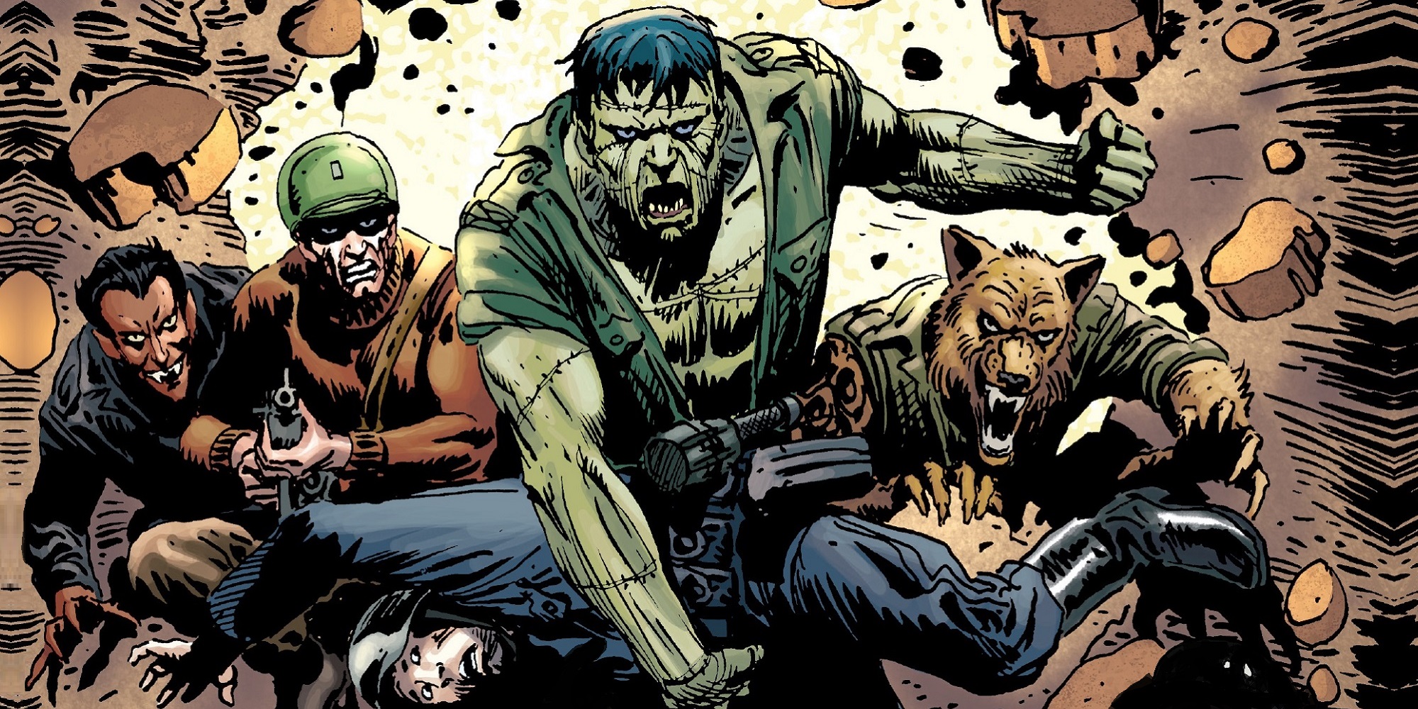 Imagem do Comando das Criaturas nos quadrinhos da DC