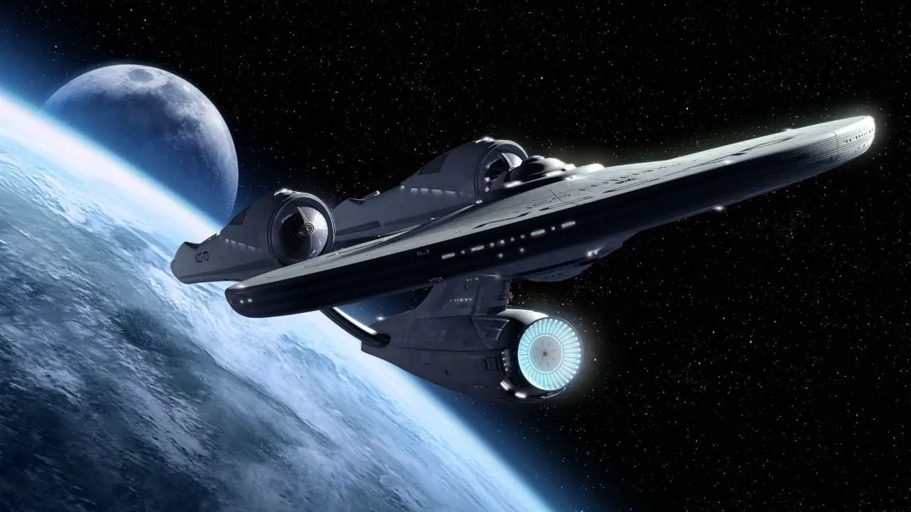 Imagem da nave Enterprise 
