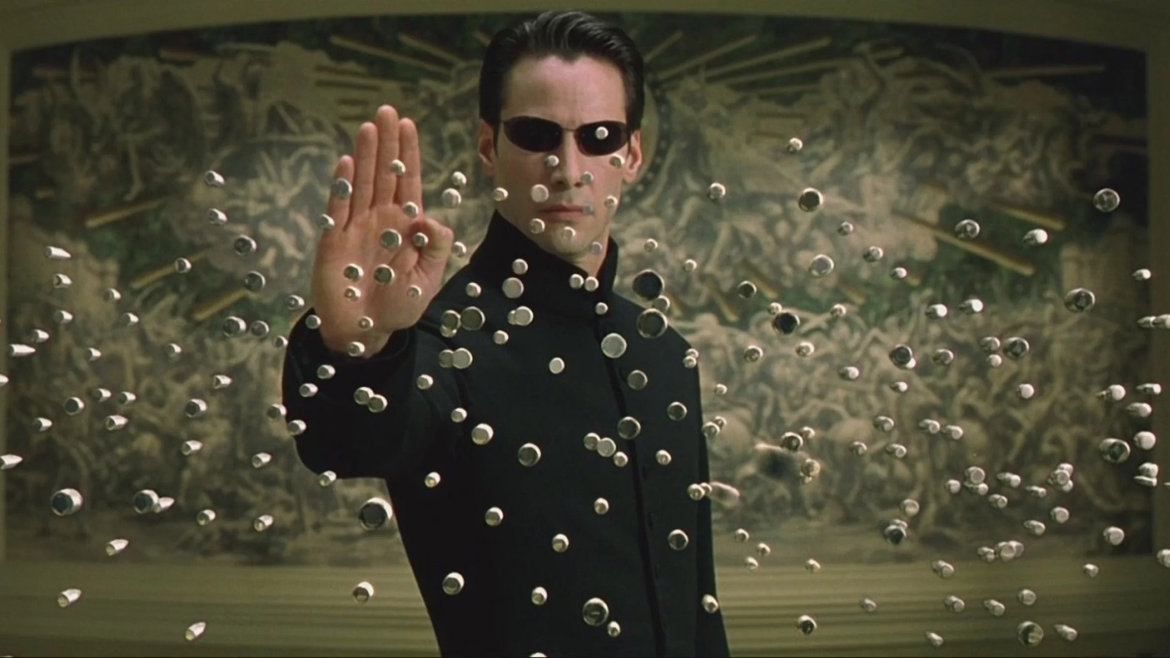 Imagem de Keanu Reeves em Matrix