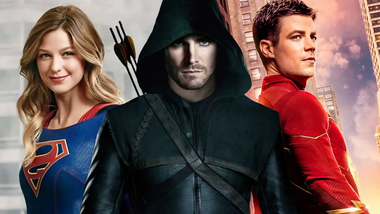 Imagens das séries do Arrowverse - Supergirl, Arrow e Flash