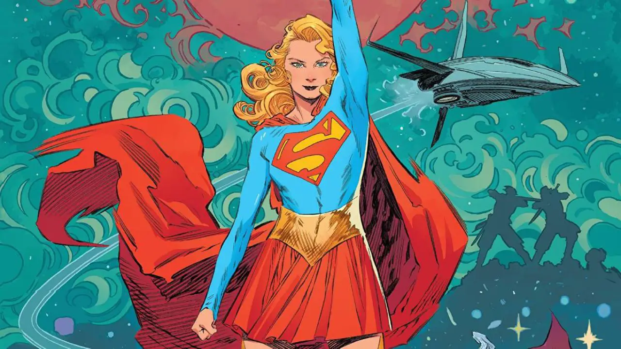Imagem da personagem Supergirl na HQ