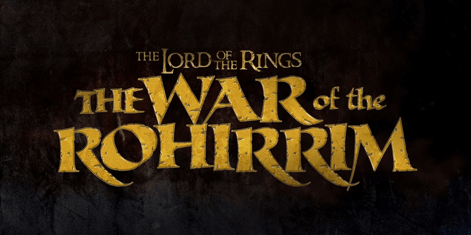Logo da animação War of the Rohirrim