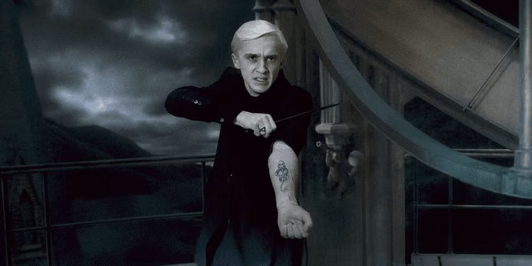 Tom Felton como Draco Malfoy