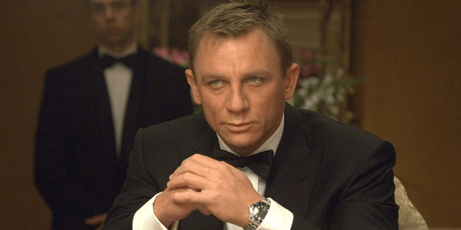 Imagem de Daniel Craig em 007 Cassino Royale