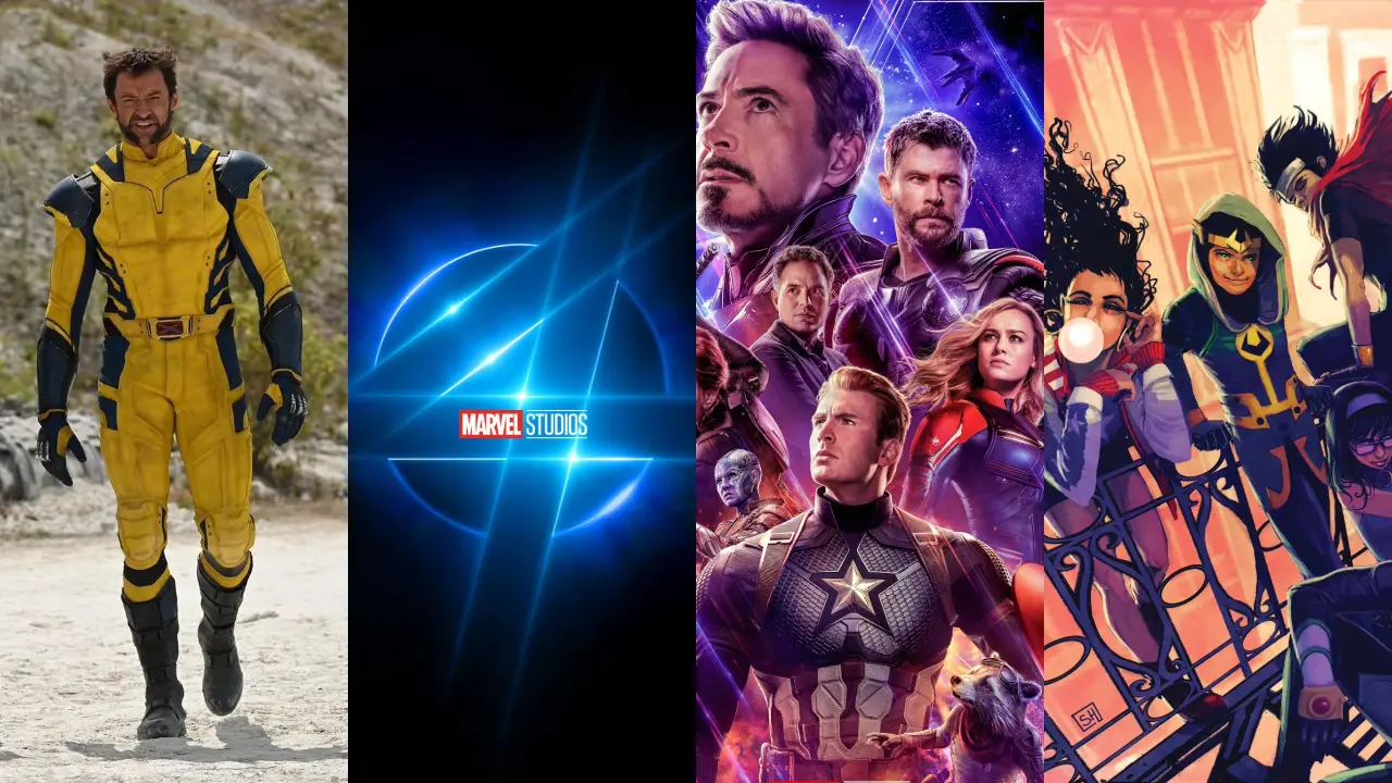 X-Men, Quarteto Fantástico, Vingadores, Jovens Vingadores - As principais franquias da Marvel Studios