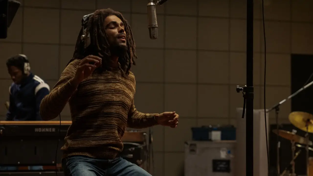 Imagem do filme Bob Marley: One Love