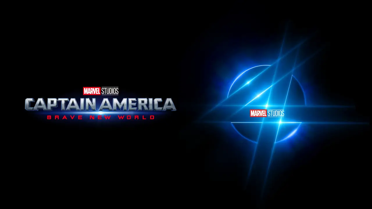 Logo dos filmes Capitão América: Admirável Mundo Novo e Quarteto Fantástico - Lançamentos destacados por Bob Iger