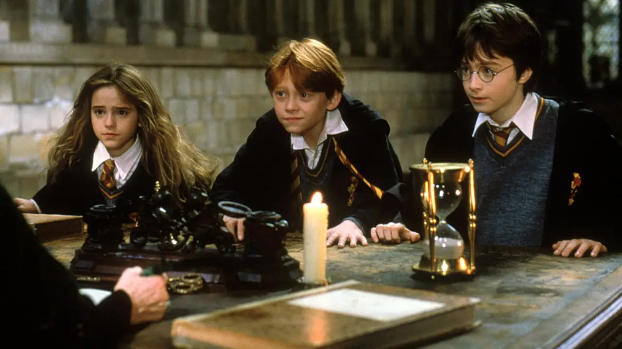 Imagem do filme Harry Potter e a Pedra Filosofal