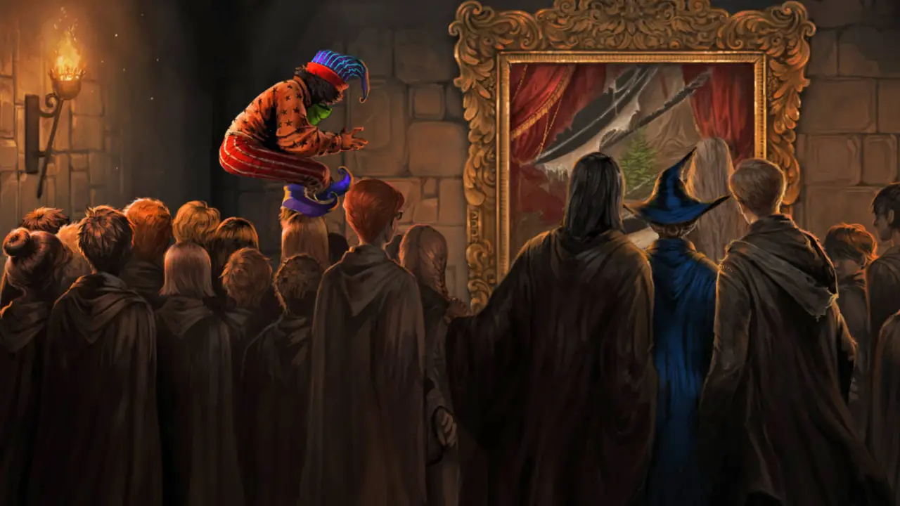 Imagem do Pirraça em ilustração de Harry Potter e o Prisioneiro de Azkaban