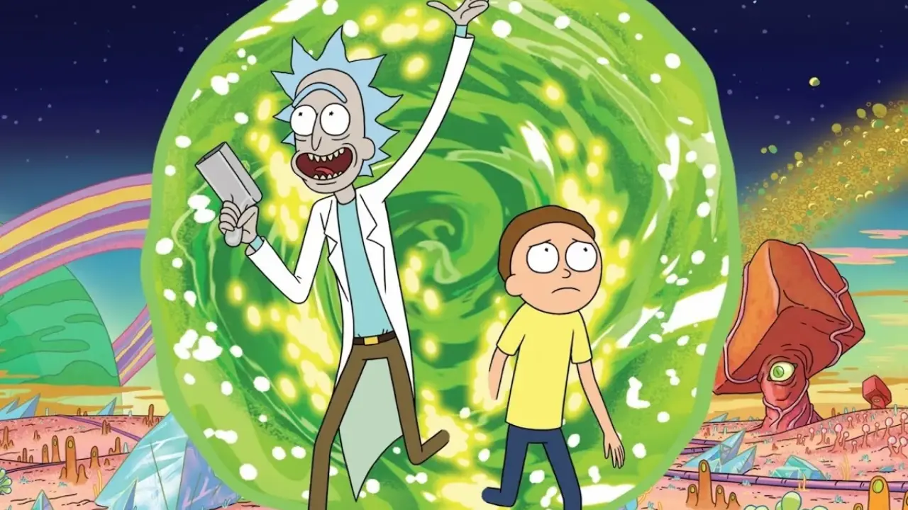 Imagem da série Rick e Morty