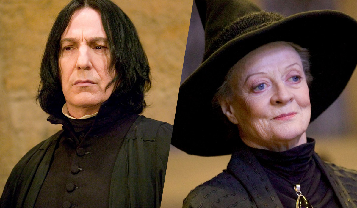 Série de Harry Potter define atores de Snape e Minerva