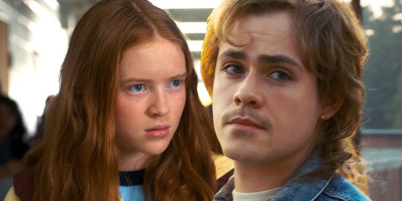 Max e billy em Stranger Things