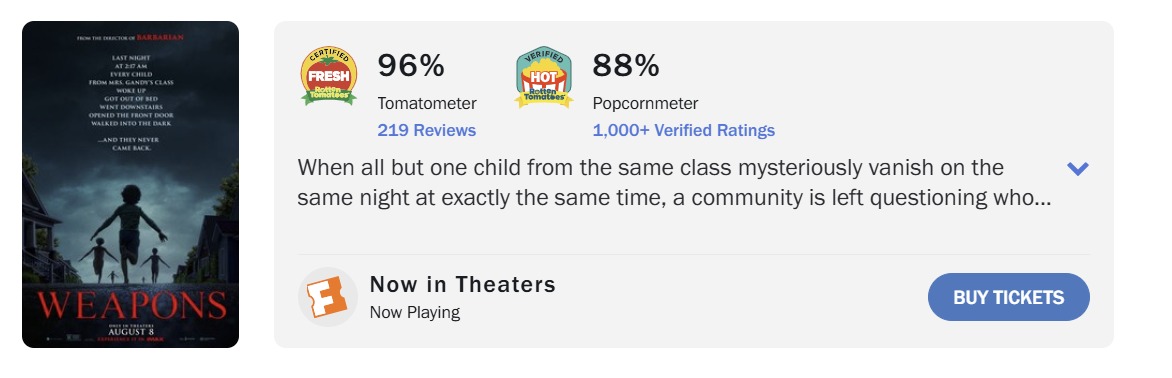 A Hora do Mal está em destaque nos cinemas