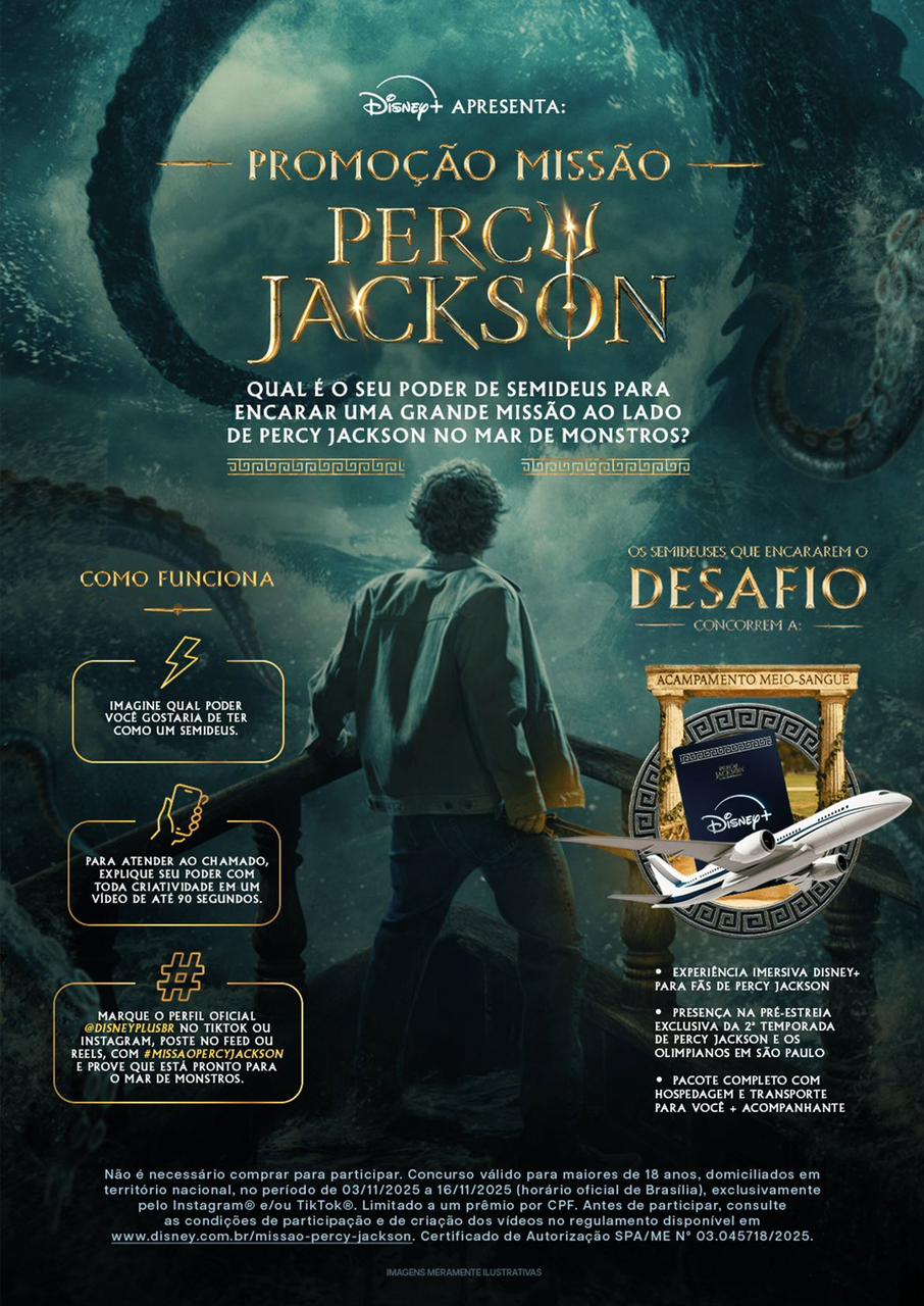 Percy Jackson Premiere em São pAULO