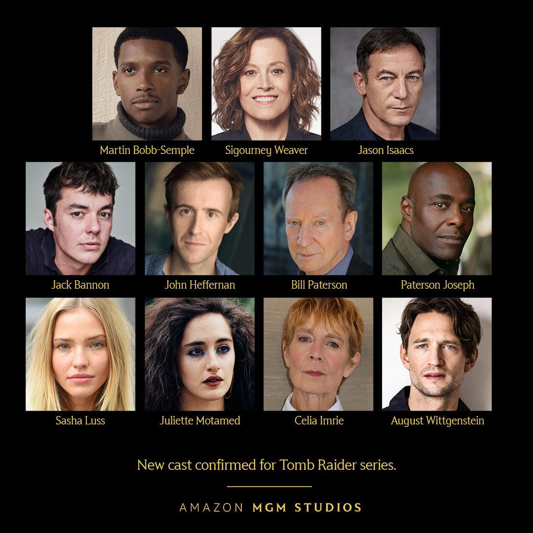 Elenco de Tomb raider - série do prime video