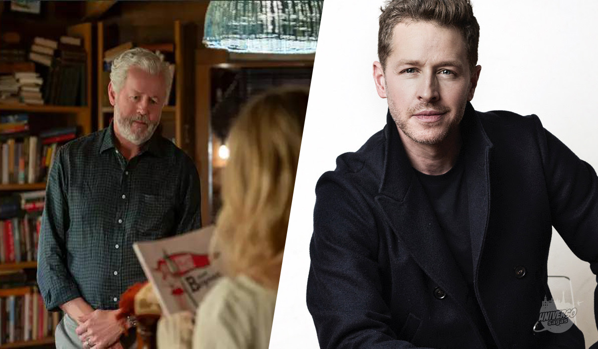 Josh Dallas como “Harris - patriarca da família (jovem)”