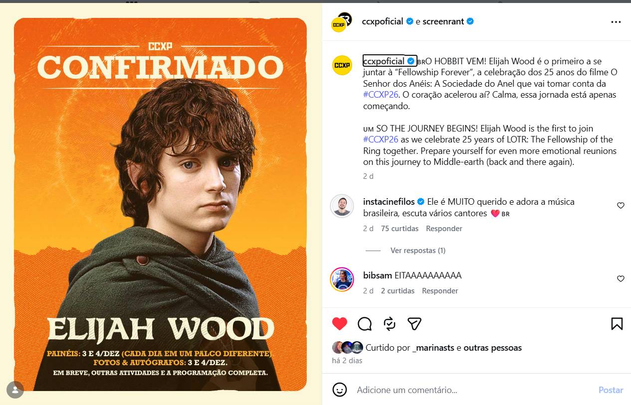Elijah Wood ccxp